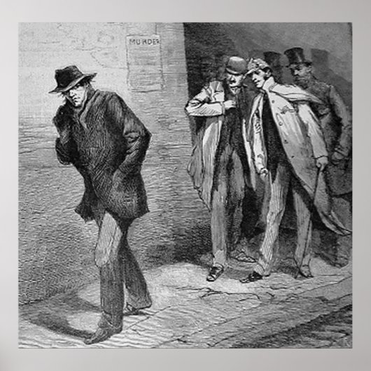 Jack des Ripper The Whitechapel Mörders Poster (Vorne)