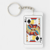 Jack des Schlüsselanhängers Spades Schlüsselanhänger (Vorderseite)