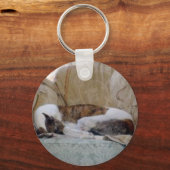 Jack des Windhundes Schlüsselanhänger (Vorderseite)