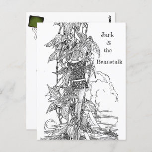 Jack & die Beanstalk Fairytales Paintable© Postkarte