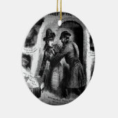 Jack die Trennmaschine-Illustrierten Polizei Keramik Ornament (Rechts)