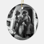 Jack die Trennmaschine-Illustrierten Polizei Keramik Ornament (Links)