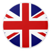 Jack Fahne Tür und Schublade Schubknöpfe der briti Keramikknauf (Vorderseite)