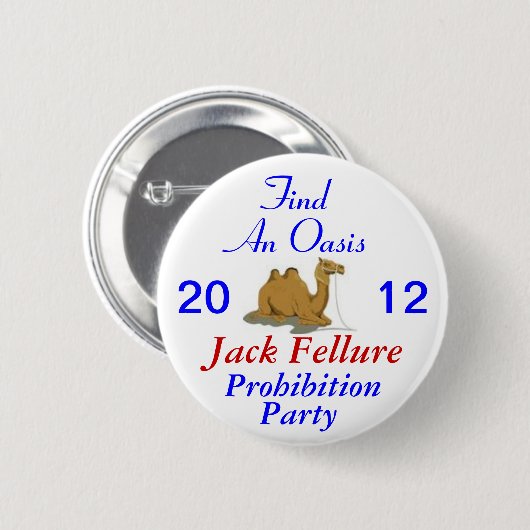 Jack Fellure Verbot-Party 2012 Button (Vorne & Hinten)