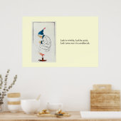 Jack fesselnd sein, Jack schnell Poster (Küche)