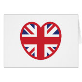 Jack Flag Herz Cards (Vorderseite (Horizontal))