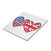 Jack-Flag-Hörer der American Flag Union Fliese (Seite)