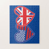 Jack-Flag-Hörer der American Flag Union Puzzle (Vertikal)