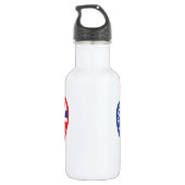 Jack-Flag-Hörer der American Flag Union Trinkflasche (Rückseite)