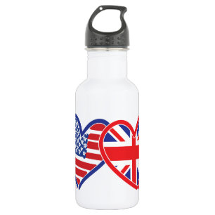 Jack-Flag-Hörer der American Flag Union Trinkflasche