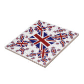 Jack Flag in Layers Askew Fliese (Seite)