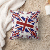Jack Flag in Layers Askew Kissen (Decke)