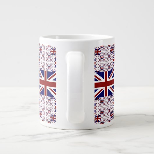 Jack Flag in Layers Jumbo-Tasse (Rückseite)