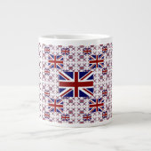 Jack Flag in Layers Jumbo-Tasse (Vorderseite)