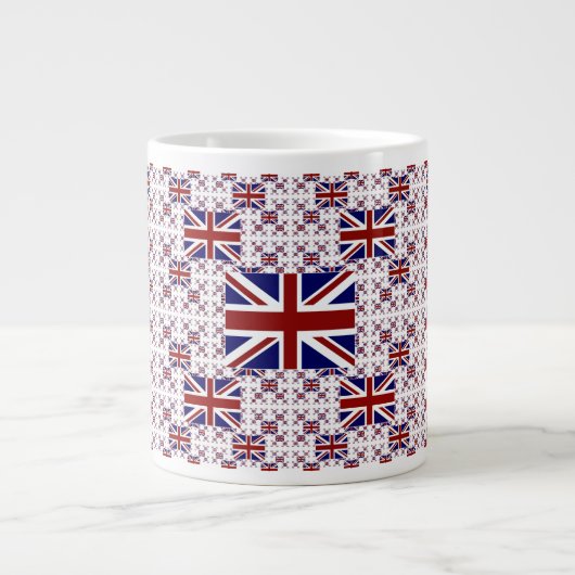 Jack Flag in Layers Jumbo-Tasse (Vorderseite)