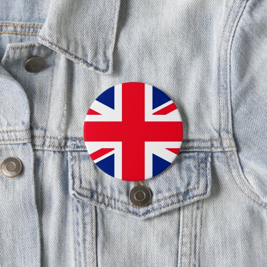 Jack Flag Vereinigtes Königreich Button (Beispiel)