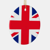 Jack Flag Vereinigtes Königreich Keramik Ornament (Rechts)