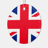 Jack Flag Vereinigtes Königreich Keramik Ornament (Links)