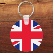Jack Flag Vereinigtes Königreich Schlüsselanhänger (Vorderseite)