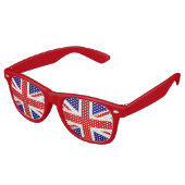 Jack Flag Vereinigtes Königreich Sonnenbrille (Schrägansicht)