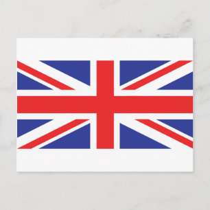 Jack Flag Vereinigtes Königreich/Union Postkarte