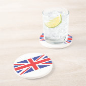 Jack Flag Vereinigtes Königreich/Union Sandstein Untersetzer (Seite)