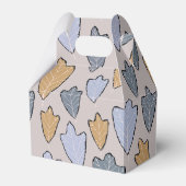 Jack Frost Blätter Muster Vorzugbox Geschenkschachtel (Vorderseite)