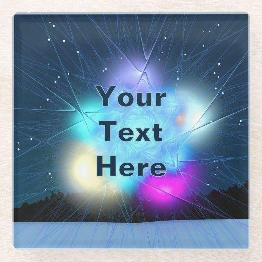 Jack Frost Glasuntersetzer (Vorderseite)