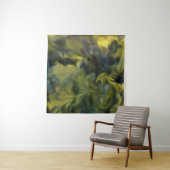 Jack Frost in Blauer Graue und Gelbe Abstrakte Kun Wandteppich (Beispiel)