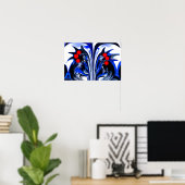 Jack Frost Kunst Poster (Heimbüro)