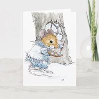 Jack-Frost-Mäusegrußkarte