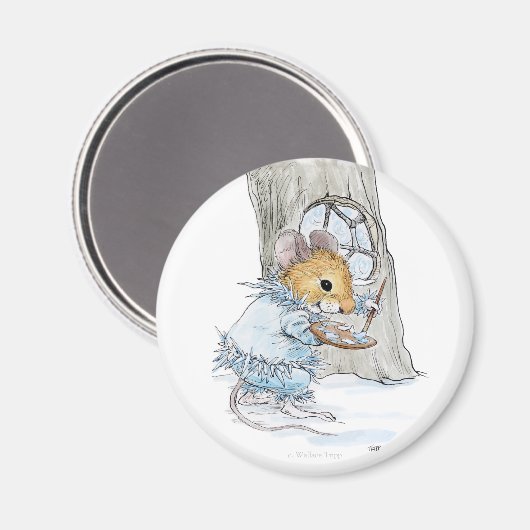 Jack Frost Mouse-Magnet Magnet (Vorderseite/Rückseite)