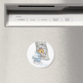 Jack Frost Mouse-Magnet Magnet (In Situ (Geschirrspüler))