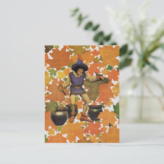 Jack Frost Postkarte (Stehend Vorderseite)