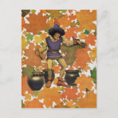 Jack Frost Postkarte (Vorderseite)