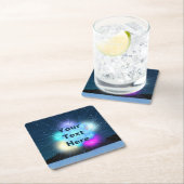 Jack Frost Rechteckiger Pappuntersetzer (Vor Ort)