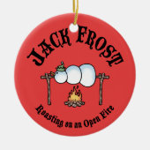 Jack-Frost-Röstung Keramikornament (Vorne)