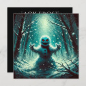 Jack Frost Snowman Weihnachten (Vorne/Hinten)