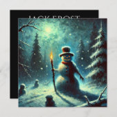 Jack Frost Snowman Weihnachten (Vorne/Hinten)