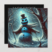 Jack Frost Snowman Weihnachten (Vorne/Hinten)