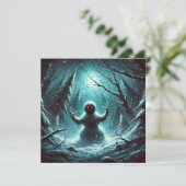 Jack Frost Snowman Weihnachten (Stehend Vorderseite)