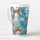 Jack Frost und Schneemobil Milchtasse (Linke Ecke)