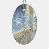 Jack-Frost-Verzierung Keramik Ornament (Links)