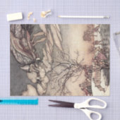 "Jack Frost" von Arthur Rackham Seidenpapier (Handwerk)