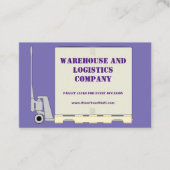 Jack für Paletten, Standard, 3,5" x 2,0" Visitenka Visitenkarte (Vorderseite)