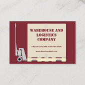 Jack für Paletten, Standard, 3,5" x 2,0" Visitenka Visitenkarte (Vorderseite)