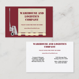 Jack für Paletten, Standard, 3,5" x 2,0" Visitenka Visitenkarte