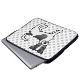 Jack für Schwarz und Weiß Laptopschutzhülle (Vorne Knopf)