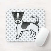 Jack für Schwarz und Weiß Mousepad (Mit Mouse)