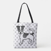 Jack für Schwarz und Weiß Tasche (Rückseite)